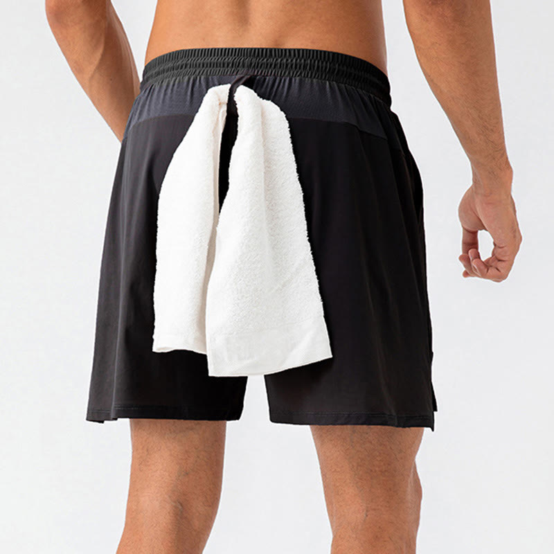 Buddha Stones Men's Casual Nylon Quick Dry Sports Shorts With Pockets