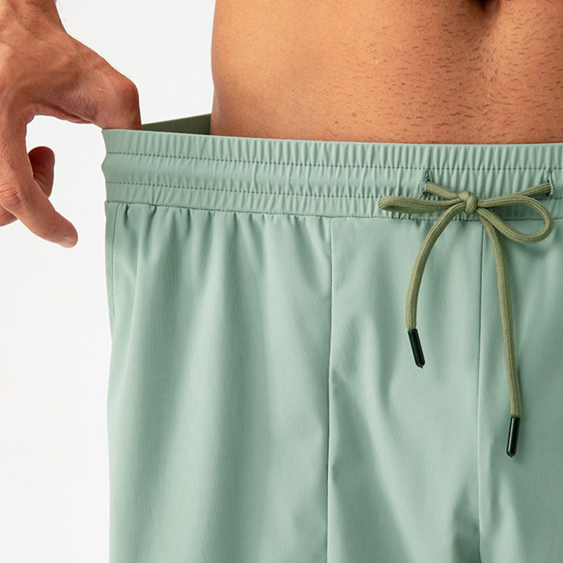 Buddha Stones Men's Casual Quick Dry Sports Shorts With Pockets - image 10