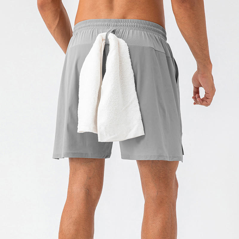 Buddha Stones Men's Casual Nylon Quick Dry Sports Shorts With Pockets - image 3