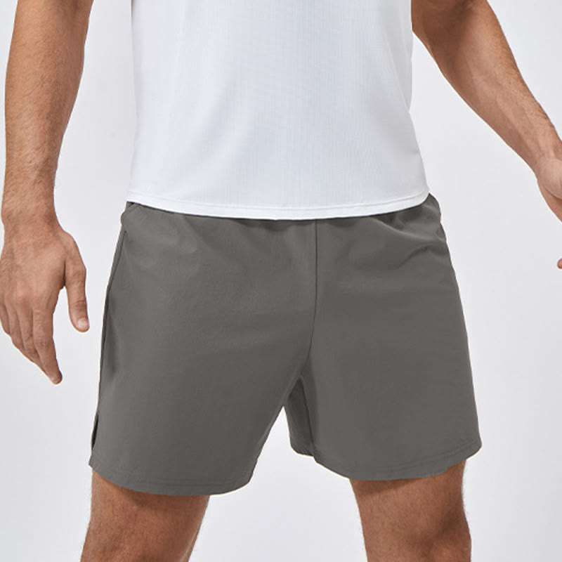 Buddha Stones Men's Casual Loose Nylon Quick Dry Sports Shorts With Pockets - image 13