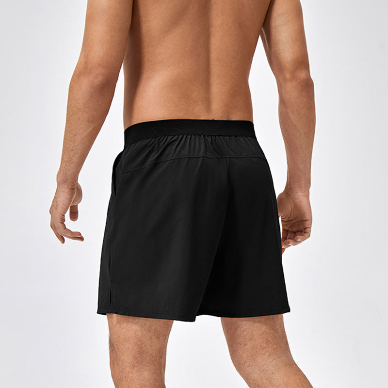 Buddha Stones Men's Casual Loose Nylon Quick Dry Sports Shorts With Pockets - image 20