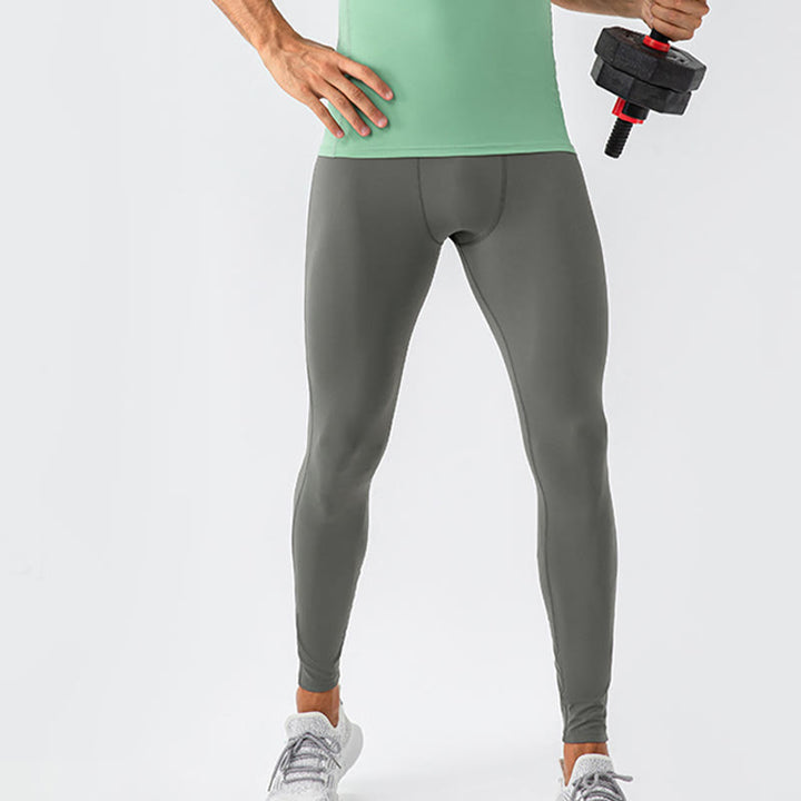 Buddha Stones High Waist Elastic Quick Dry Breathable Gym Sports Men's Leggings Pants - image 14