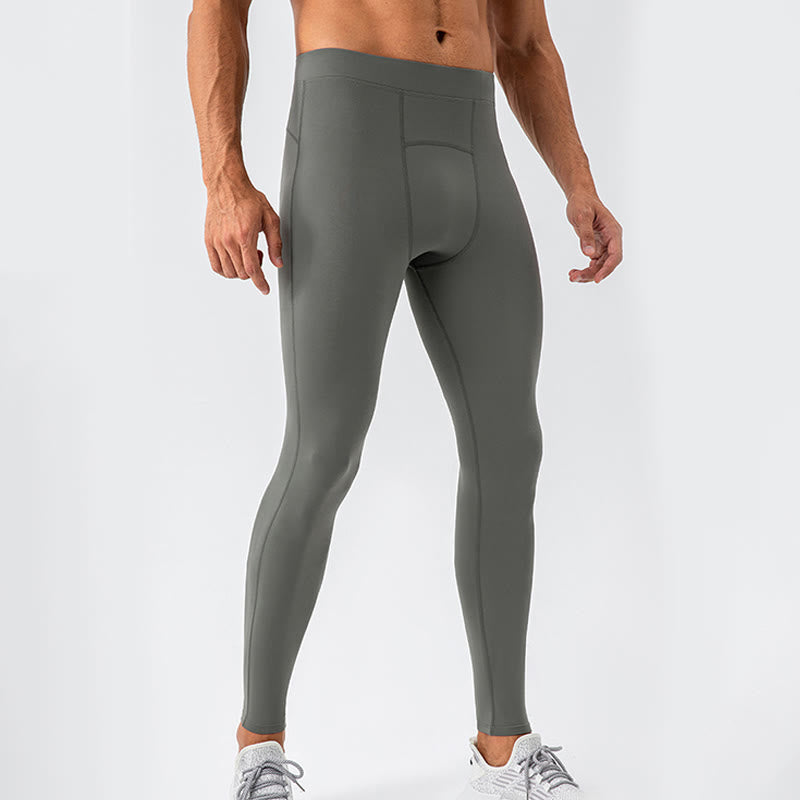 Buddha Stones High Waist Elastic Quick Dry Breathable Gym Sports Men's Leggings Pants - image 15
