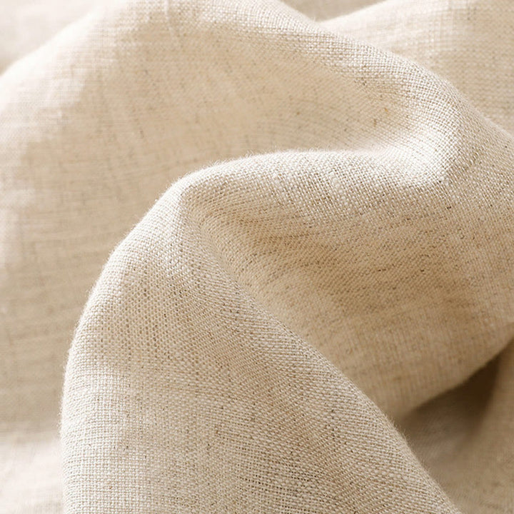 Buddha Stones Casual Floral Embroidery Pattern Drawstring Cotton Linen Women's Shorts With Pockets - image 13