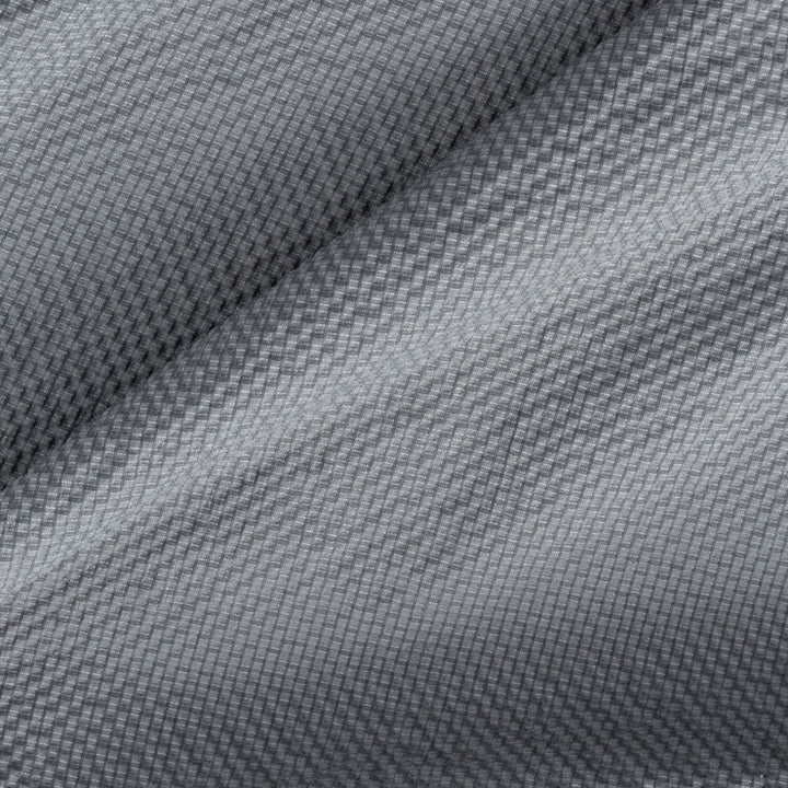 Buddha Stones Solid Color Polo Plaid Half Buttons Men's Short Sleeve Shirt - image 20