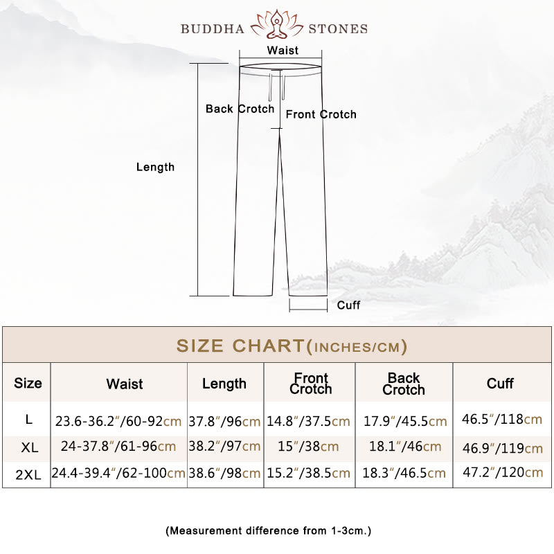 Buddha Stones Women's Flower Embroidery Frog-Button Shirt Dress Wide Leg Pants - image 4