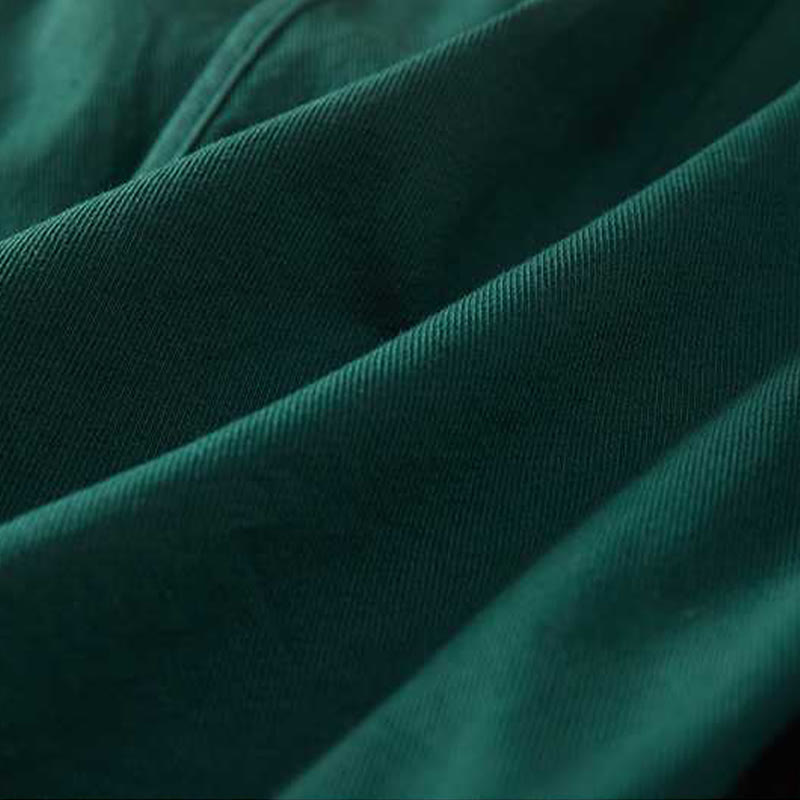 Buddha Stones Summer Casual Loose Plain Cotton Women's Shorts With Pockets - image 14