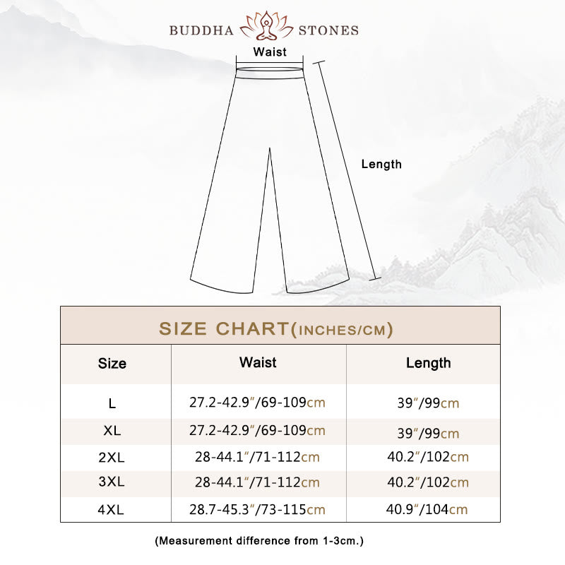 Buddha Stones 2Pcs Tang Suit Plain Color Frog-Button Men's Long Sleeve Shirt Pants Set