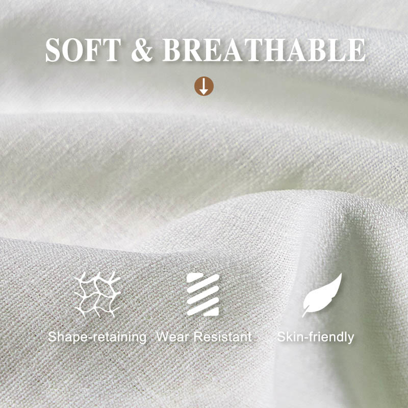 Buddha Stones Cotton White Rabbit Auspicious Cloud Pattern Women's Elastic Waist Harem Pants - image 3