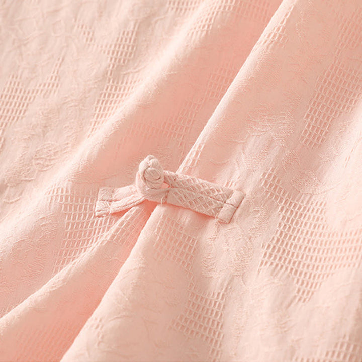 Buddha Stones Summer Solid Color Sleeveless Women's Cotton Linen Vest Waistcoat - image 8