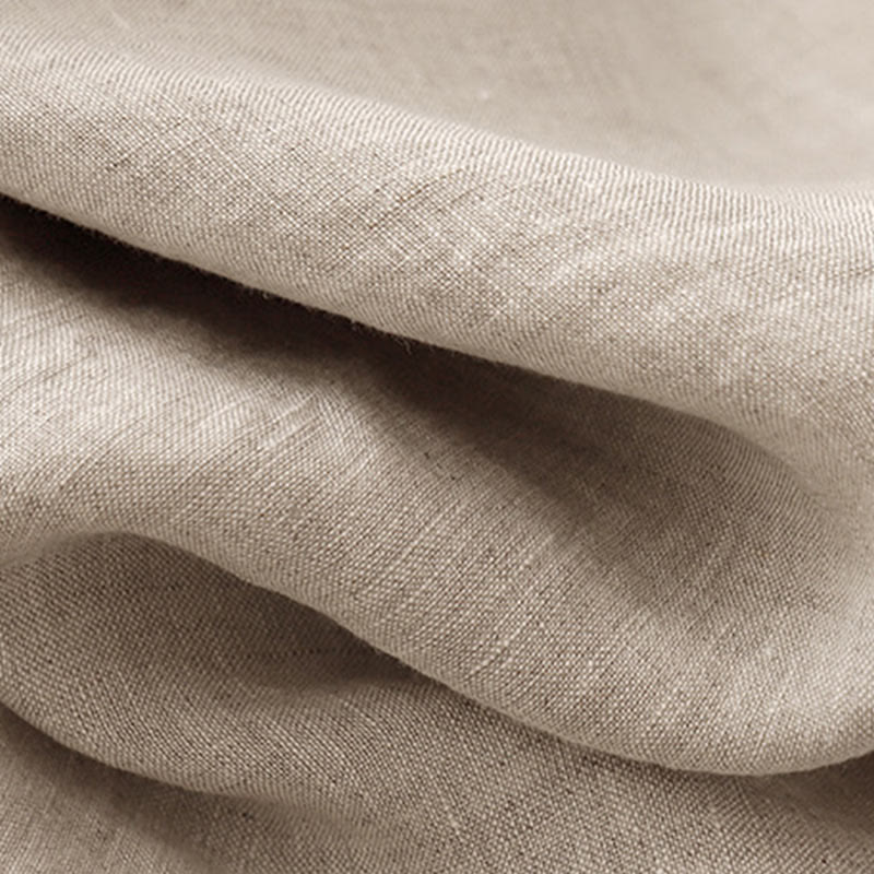 Buddha Stones Summer Plain Adjustable Strap Design Women's Cotton Linen Vest Waistcoat - image 5