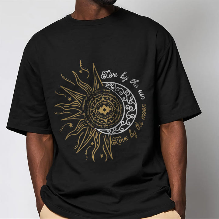Buddha Stones Live By The Sun Love By The Moon Tee T-shirt