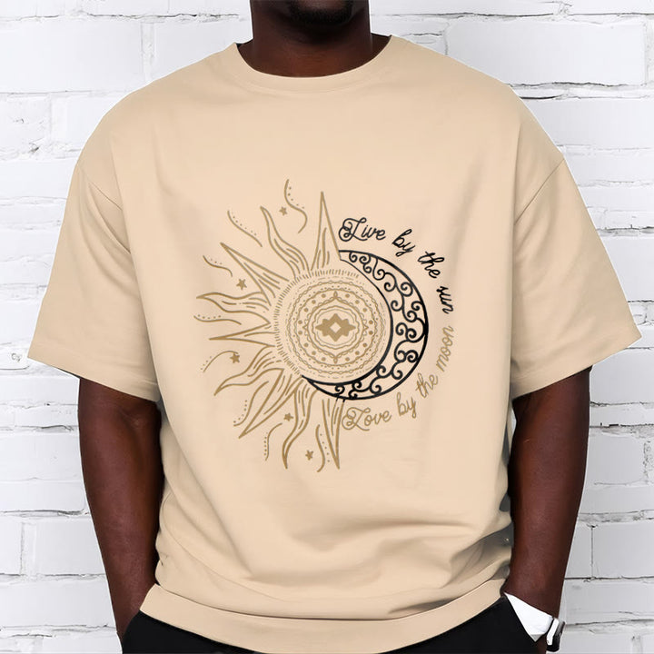 Buddha Stones Live By The Sun Love By The Moon Tee T-shirt