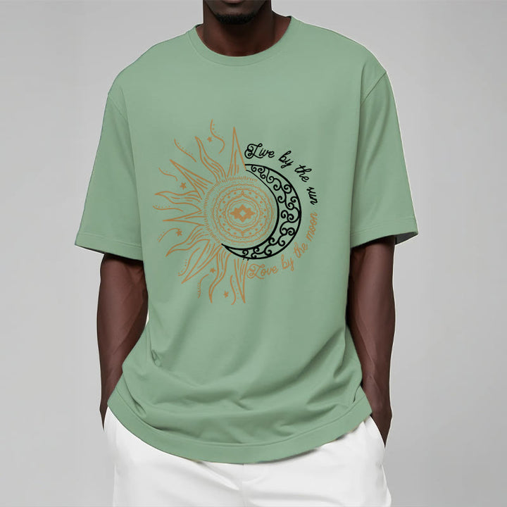 Buddha Stones Live By The Sun Love By The Moon Tee T-shirt