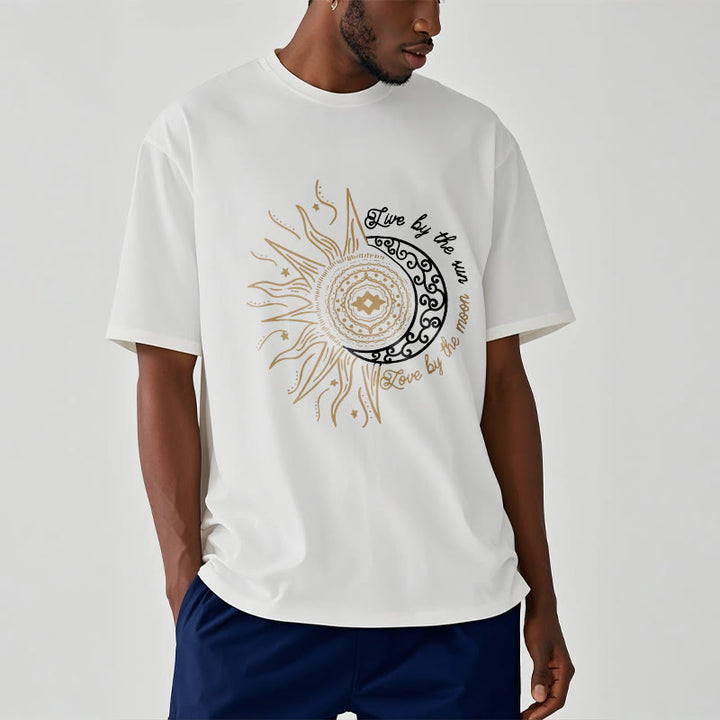 Buddha Stones Live By The Sun Love By The Moon Tee T-shirt