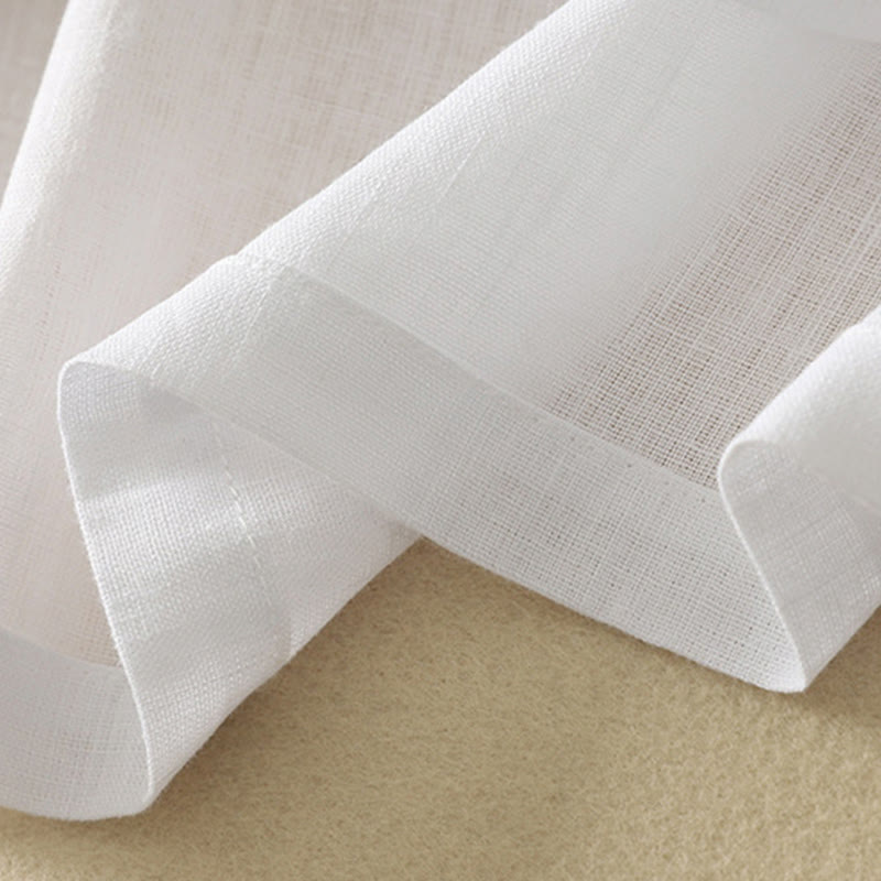 Buddha Stones Summer Casual Plain Women's V-neck Design Half Sleeve Cotton T-shirt - image 17