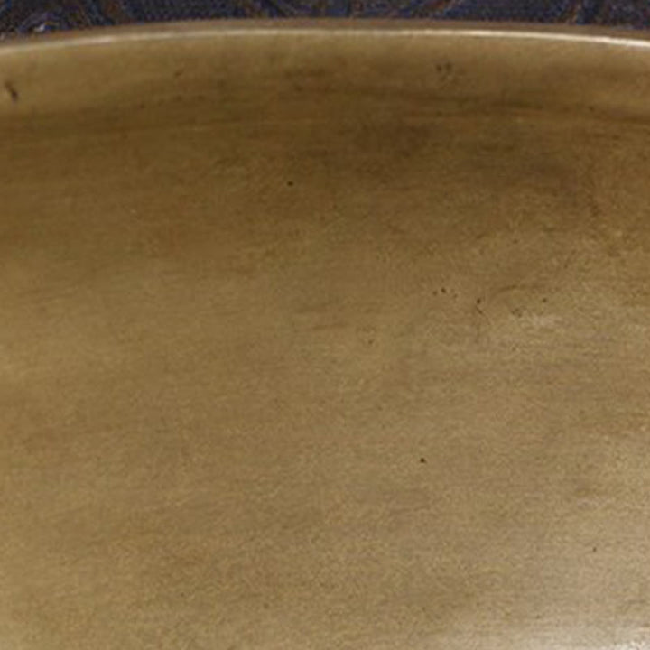 Buddha Stones Handmade Nepal Golden Singing Bowl Simple Design for Healing and Meditation Sound Bowl Set - image 22