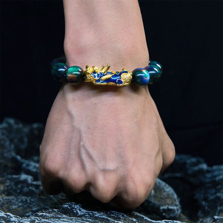 Buddha Stones "Cheers to Fortune and Protection" PiXiu Bracelet Includes Gift Message Card - image 17
