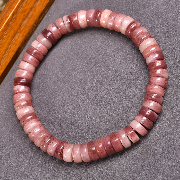 Buddha Stones Natural Tibetan Camel Bone Purple Blood Beads Keep Away Evil Spirits Bracelet