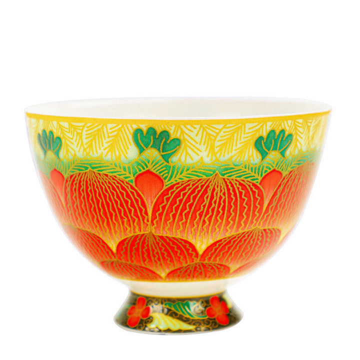 Buddha Stones Lotus Ceramic Teacup Flower Tea Cups 100ml
