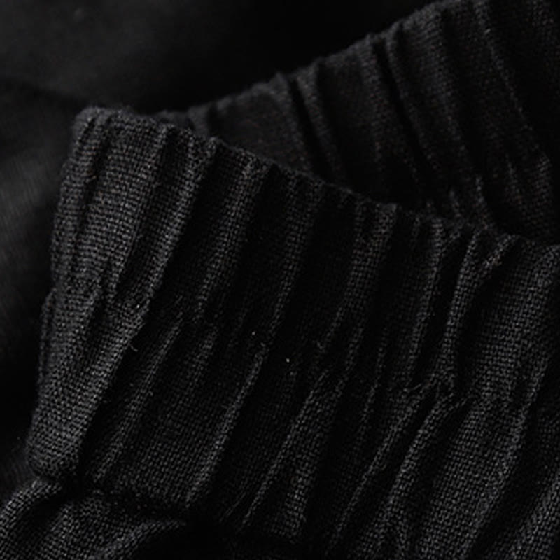 Buddha Stones Summer Casual Buttons Plain Women's Shorts With Pockets - image 22