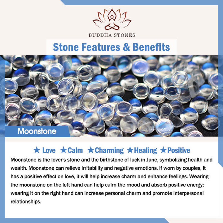 Buddha Stones Red Agate Tiger Eye Aquamarine Moonstone 925 Sterling Silver Confidence Necklace Pendant - image 15