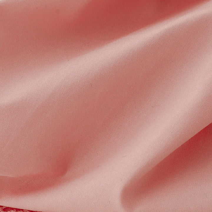 Buddha Stones Commute Plain Lace Patchwork Drawstring Design Women's Wide Leg Cotton Ankle-Length Pants With Pockets - image 6