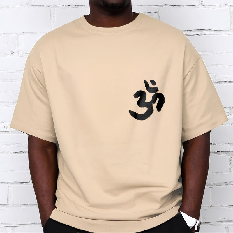 Buddha Stones Om Symbol Sanskrit Tee T-shirt - image 13