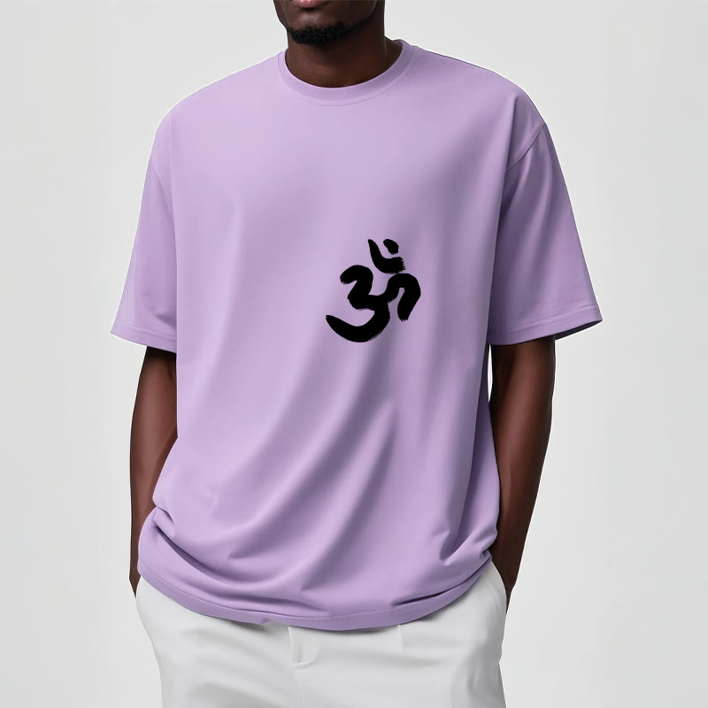 Buddha Stones Om Symbol Sanskrit Tee T-shirt - image 18