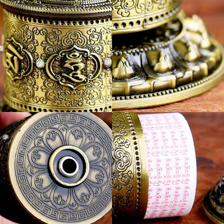 Tibetan Blessing Prayer Wheel Car Decoration - image 8