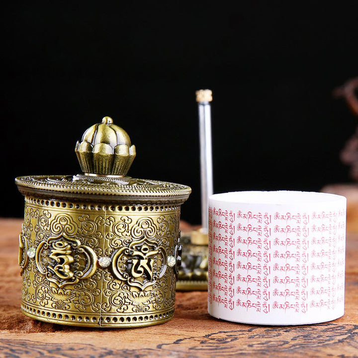 Tibetan Blessing Prayer Wheel Car Decoration - image 6