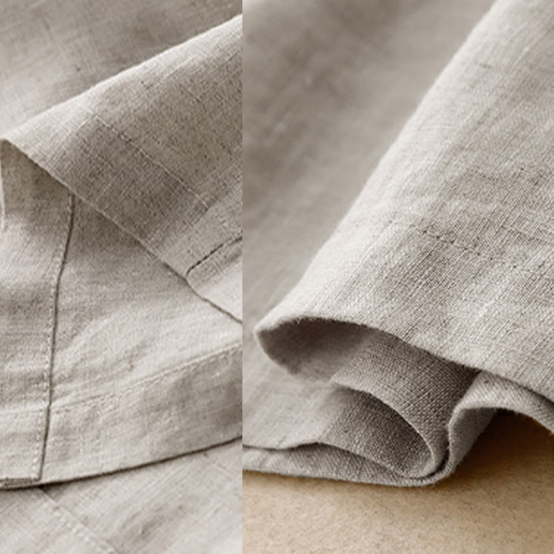 Buddha Stones Summer Elastic Waist Women's Capri Cropped Wide Leg Pants With Pockets - image 22