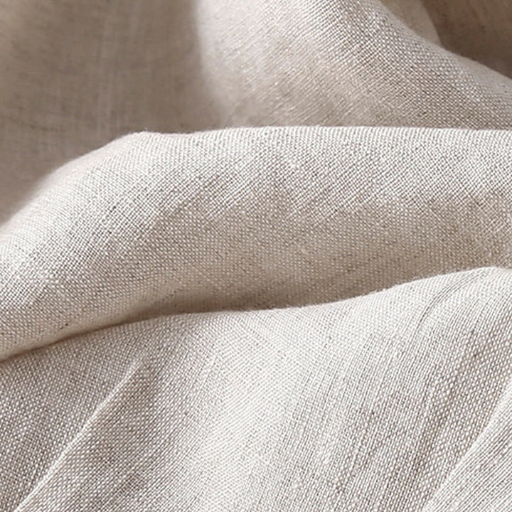 Buddha Stones Plain Lace Women's Harem Cotton Linen Pants With Pockets - image 12