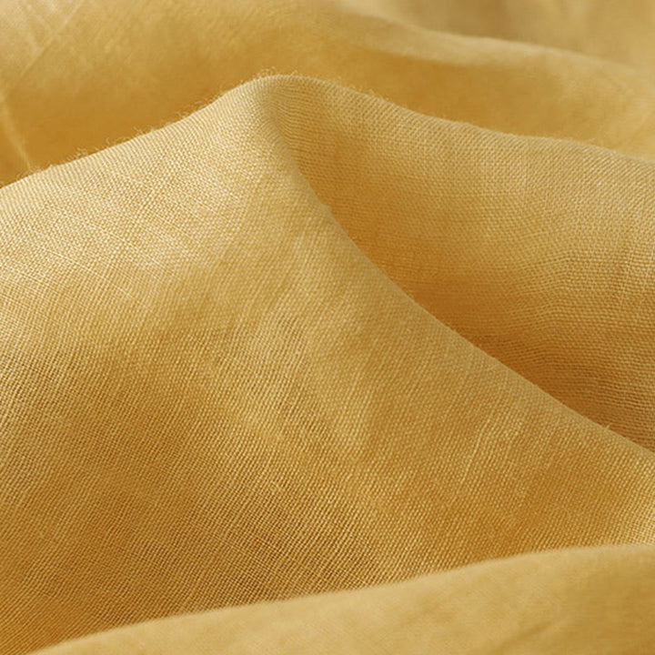 Buddha Stones Embroidery Flowers Single Breasted Women's Cotton Linen Shirt - image 17