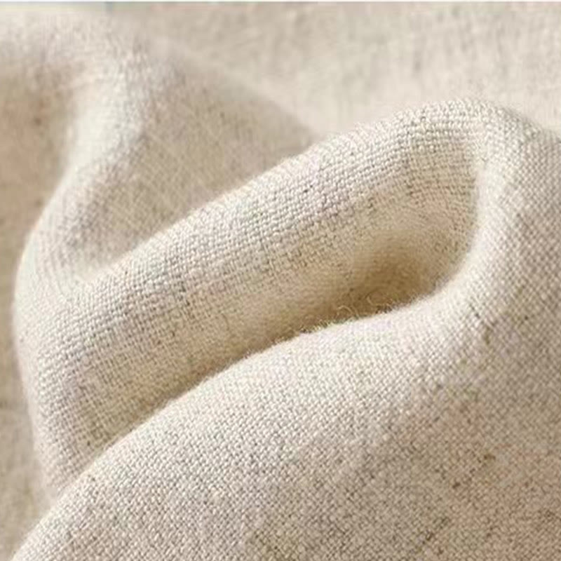 Buddha Stones Women's Cotton Linen Frog-Button Long Sleeve Jacket With Pockets - image 22