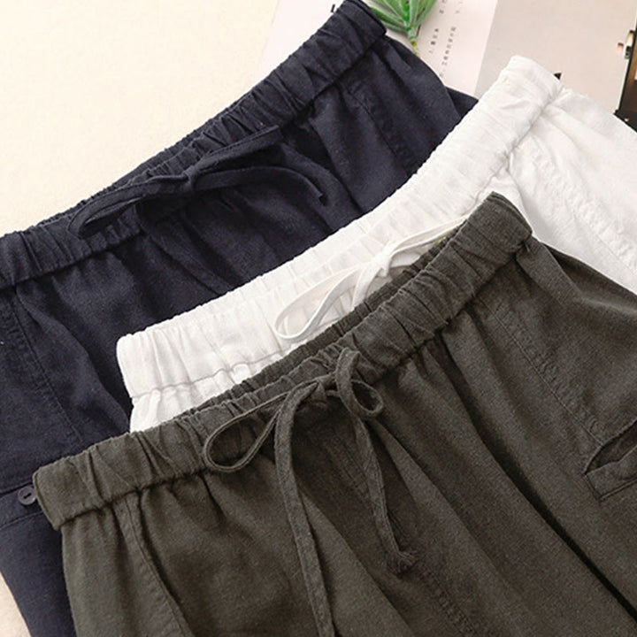Buddha Stones Drawstring A-line Elastic Waist Women's Skirt - image 19