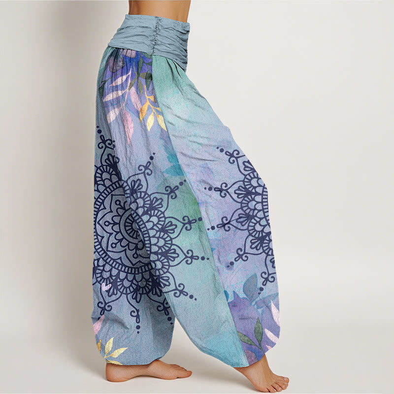 Buddha Stones Casual Mandala Pattern Women's Harem Pants - image 6