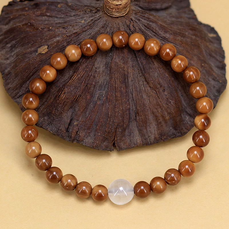 Buddha Stones Kuka Seed Agate Stone Luck Bracelet - Kuka Seed (Wrist Circumference: 15-17cm) - image 1