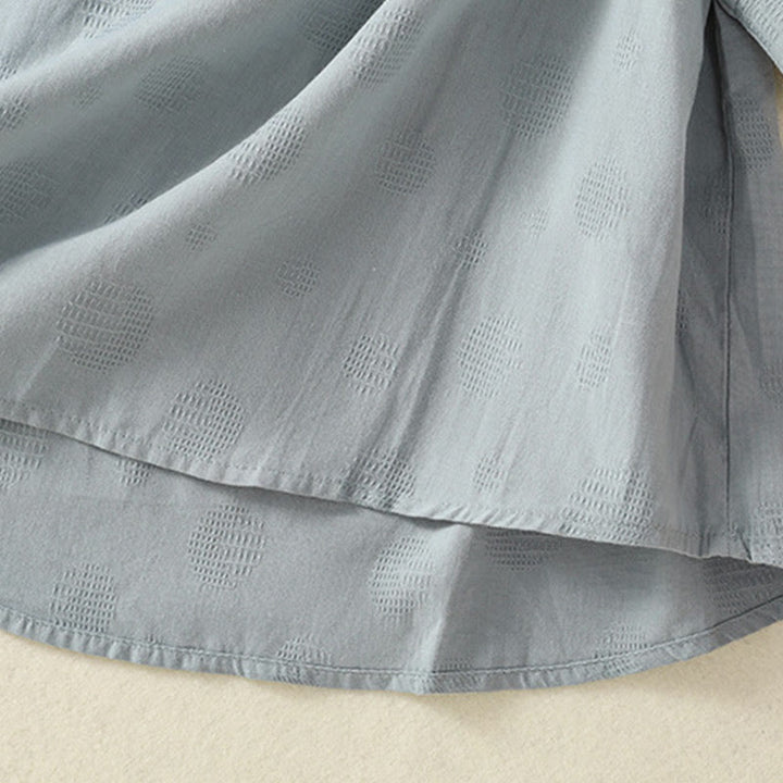 Buddha Stones 2pcs Plain Women's Short Sleeve Shirt Harem Pants Meditation Clothing Set - image 5