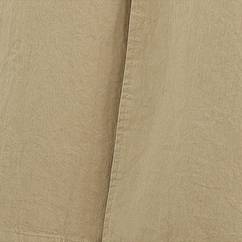 Buddha Stones Spring Plain Buttons Design Long Sleeve Women's Cotton Linen Jacket With Pockets - image 9