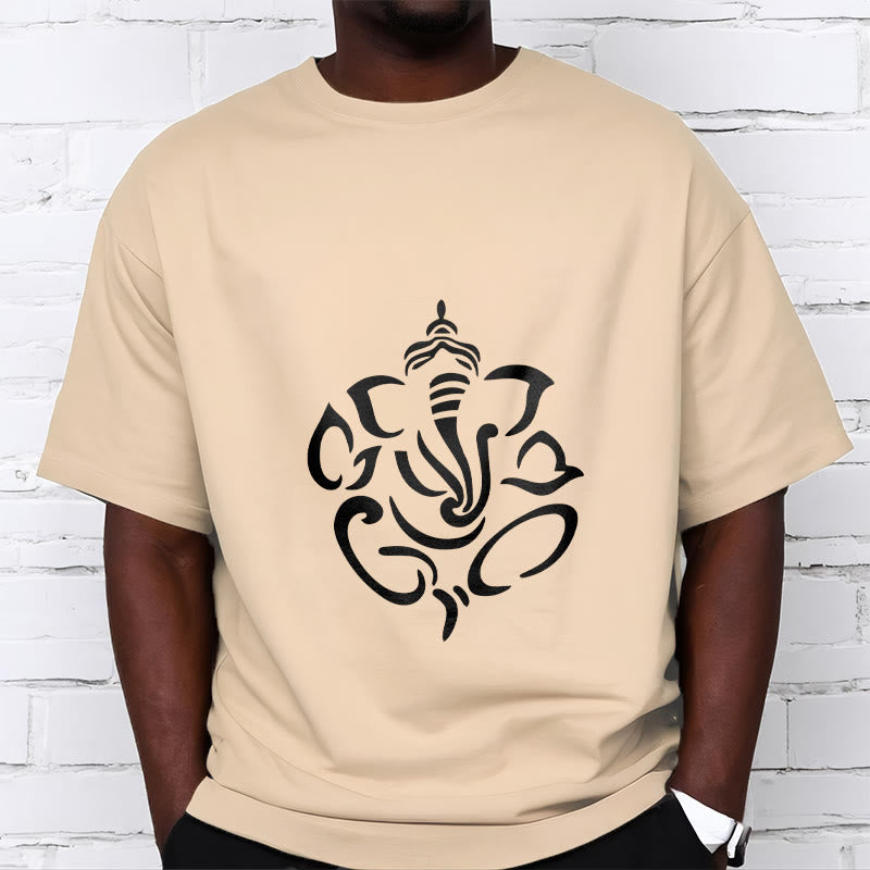 Buddha Stones Ganesh Elephant Sketch Illustration Tee T-shirt - image 10
