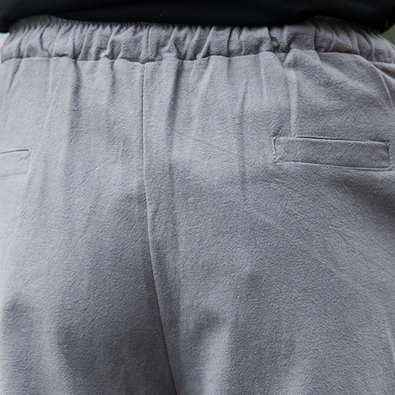 Buddha Stones Plain Casual Bloomer Men's Pants With Pockets - image 17