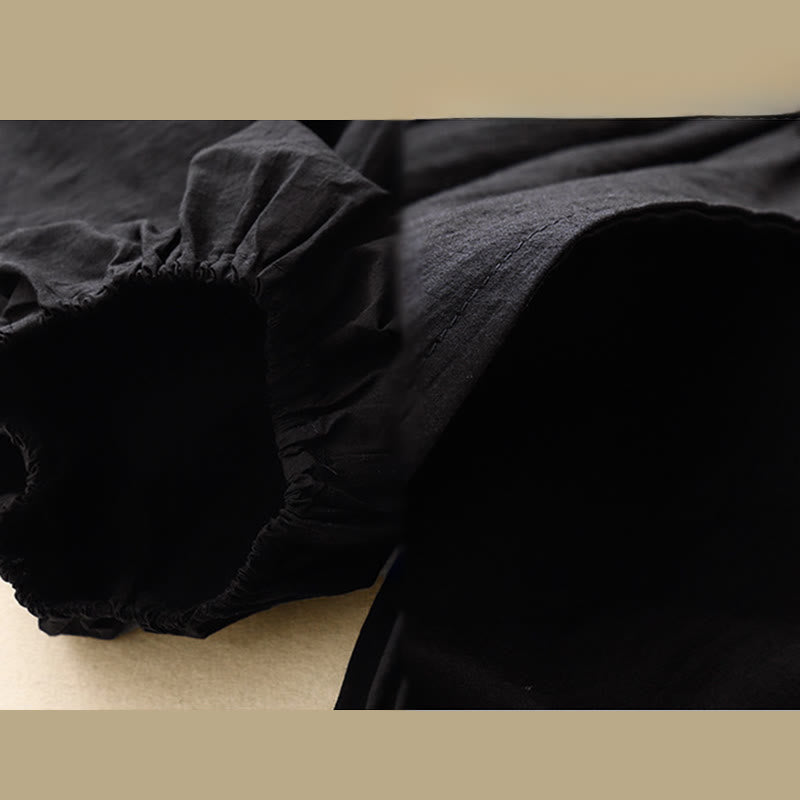 Buddha Stones Casual Simple Design Women's Harem Pants With Pockets - image 3