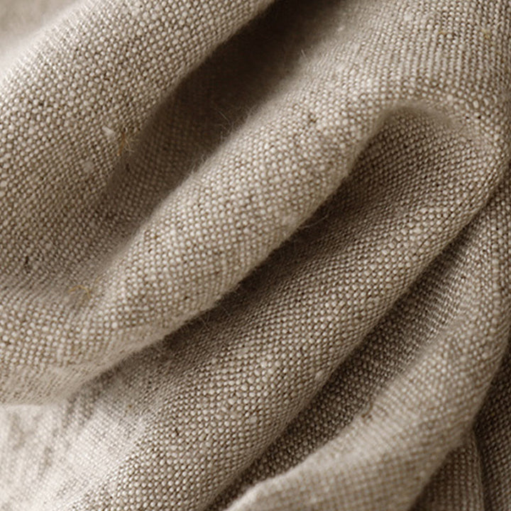 Buddha Stones Casual Daily Drawstring Simple Design Women's Cotton Linen Pants With Pockets - image 11