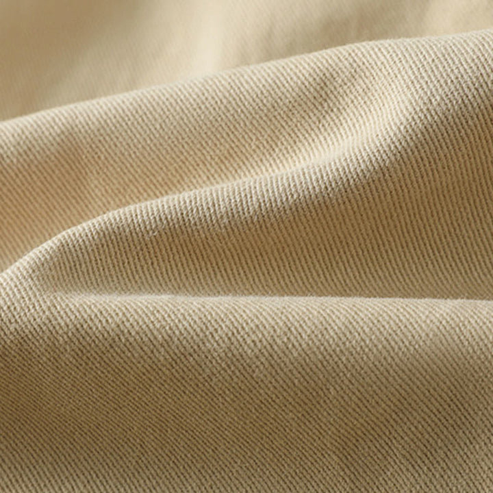 Buddha Stones Plain Button Design Stand Collar Women's Cotton Jacket - image 21