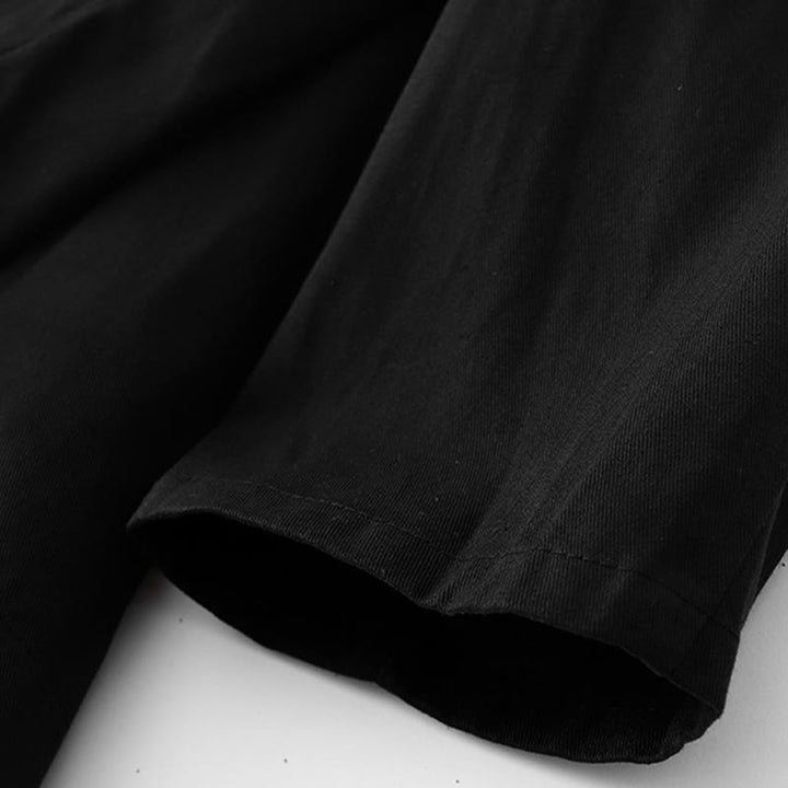 Buddha Stones Solid Color Long Sleeve Women's Cotton Jacket With Pockets - image 12