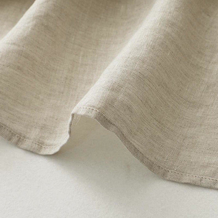 Buddha Stones Solid Color Button Three Quarter Sleeve Shirt - image 9