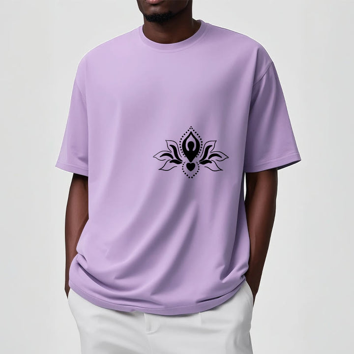 Buddha Stones Lotus Meditation Buddha Pattern Design Tee T-shirt - image 18