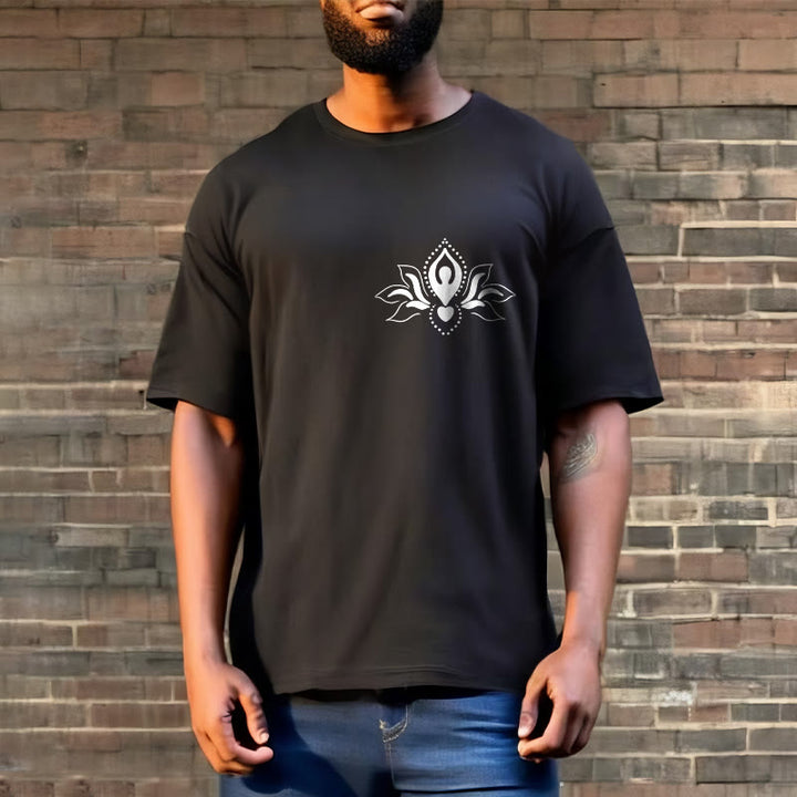 Buddha Stones Lotus Meditation Buddha Pattern Design Tee T-shirt - image 8