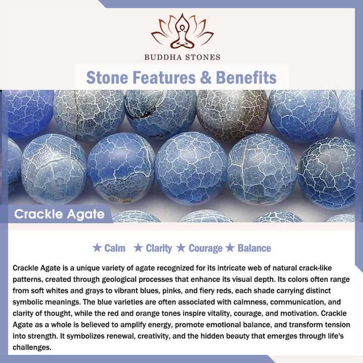 Buddha Stones Natural Various Stones Dolphin Spiritual Balance Bracelet - image 8